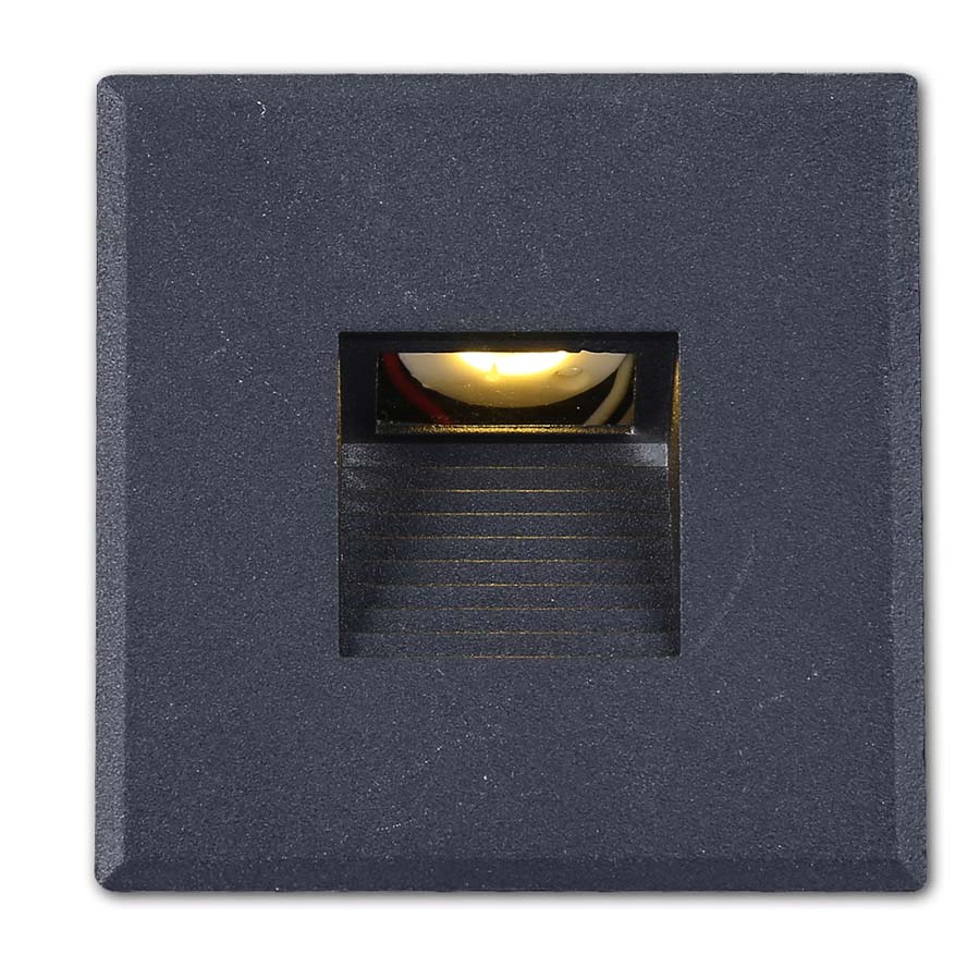 wandeinbauleuchte eckig 114567