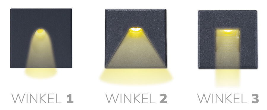 wandeinbauleuchte color switch