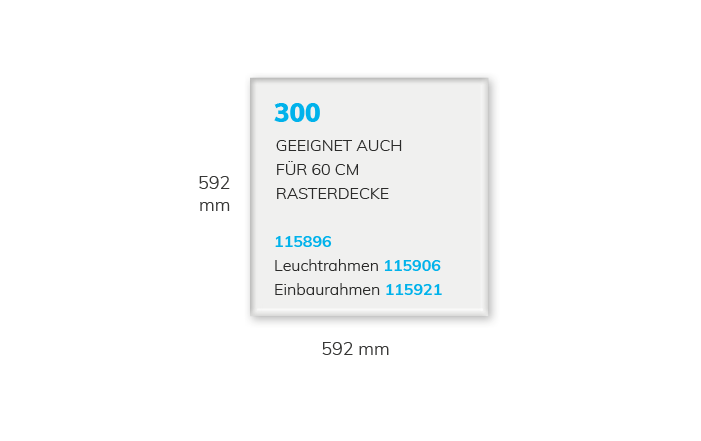 Infrarotpanel Premium Professional Maße