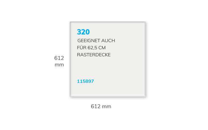 Infrarotpanel Premium Professional Maße