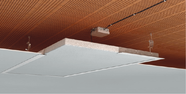 einbaurahmen infrarot panel