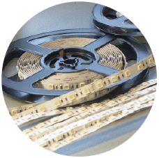 LED Streifen auf Rolle