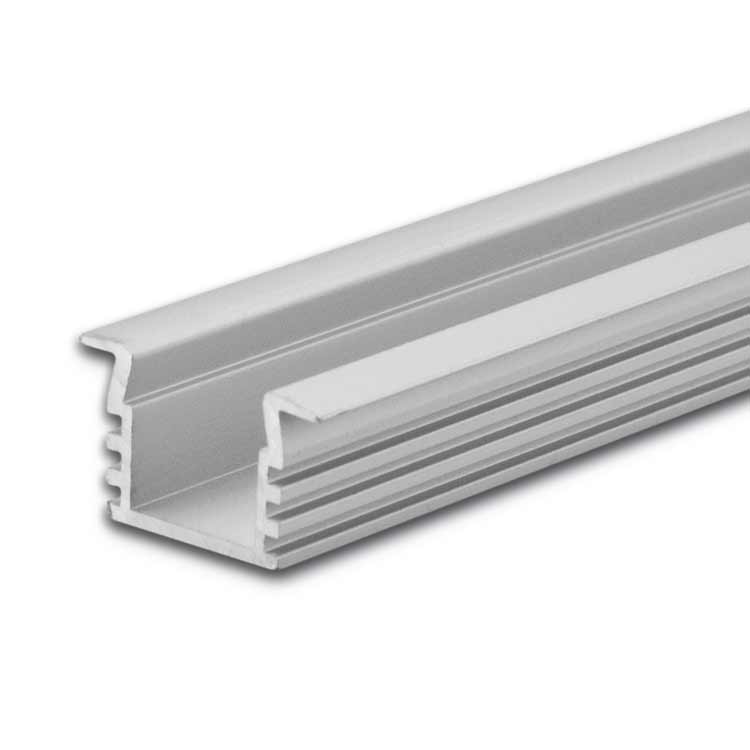 LED Einbauprofil MAXI-EB10, eloxiert L: 200cm