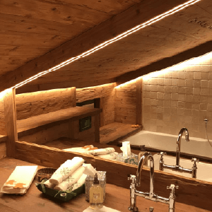 LED Beleuchtung Dachschräge