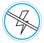 Berührungssicher Icon