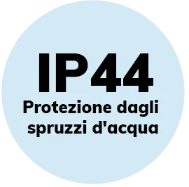 wandeinbauleuchte IP44 spritzwasser geschuetzt