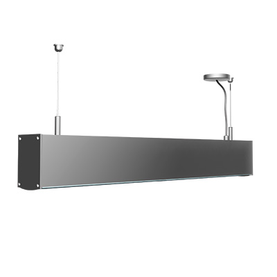 <br>PROLAMP30 Pendelleuchte Fokuslinsen Cover Grau Vorschau