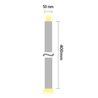<b>BAFFEL LAMP30 ID </b><br>Variante mit besonders leistungsstarkem Licht-Output für hohe Räume oder Arbeitsplätze mit hohem Lichtbedarf